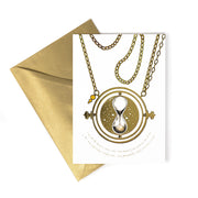 HPCARD60 - CONCEPT ART: HERMIONE GRANGER'S TIME TURNER - NOTECARD