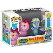 DISNEY: HERCULES S4 - POP FUNKO VINYL FIGURE 2-PACK - PAIN & PANIC 9CM