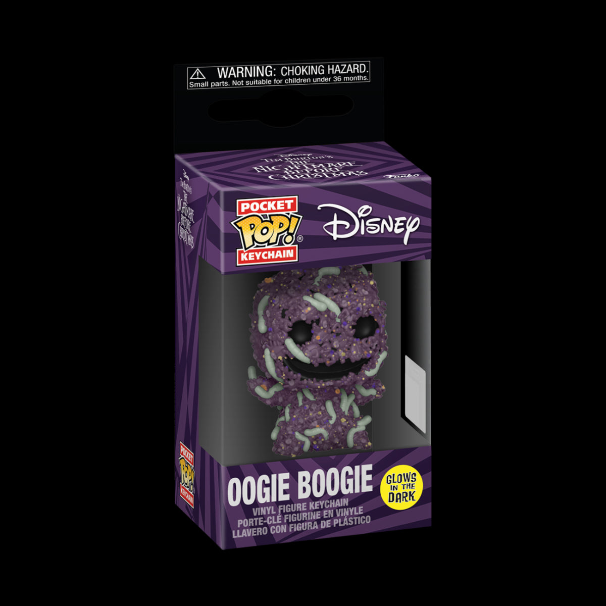NIGHTMARE BEFORE CHRISTMAS - KEYCHAIN - OOGIE (BUGS) (GW) 4CM