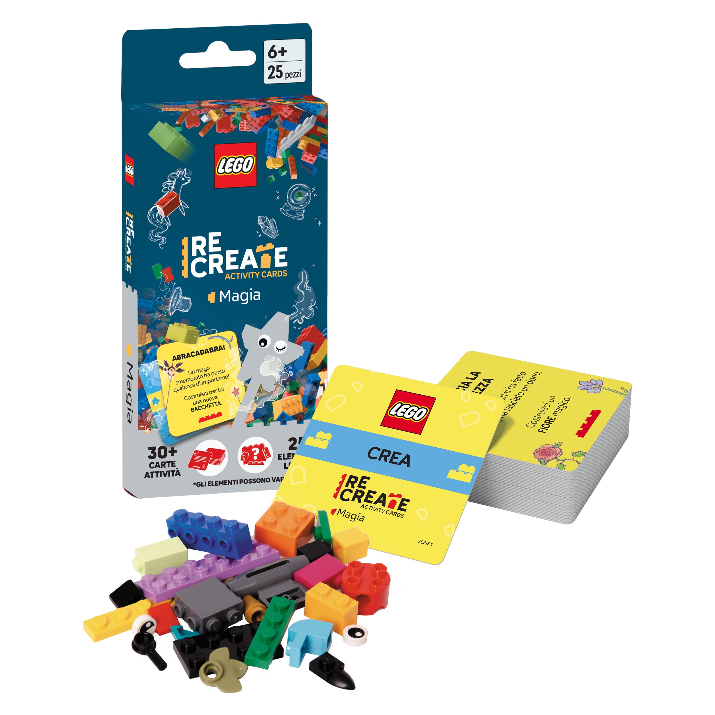 LEGO RECREATE - ACTIVITY CARDS - MAGIA - PRIMA RELEASE