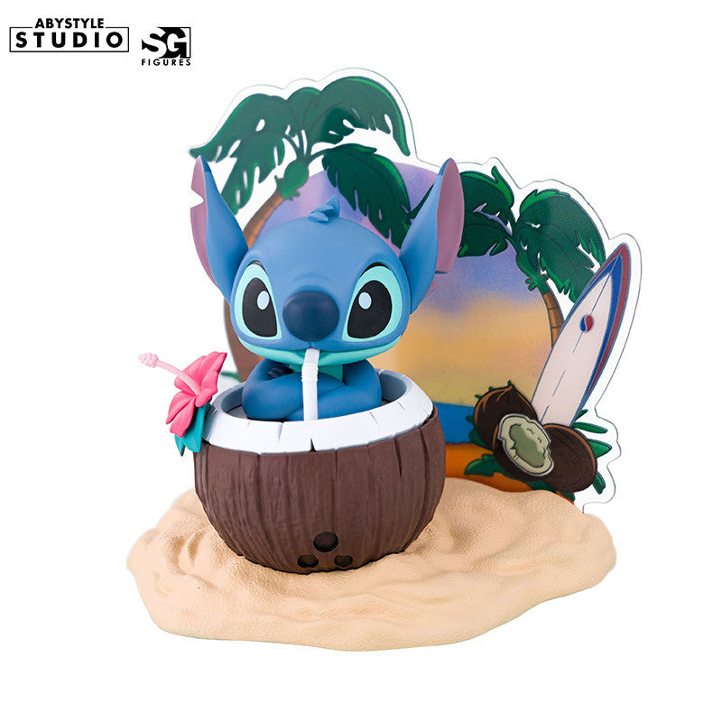 ABYFIG145 - DISNEY - FIGURINE - STITCH COCONUT