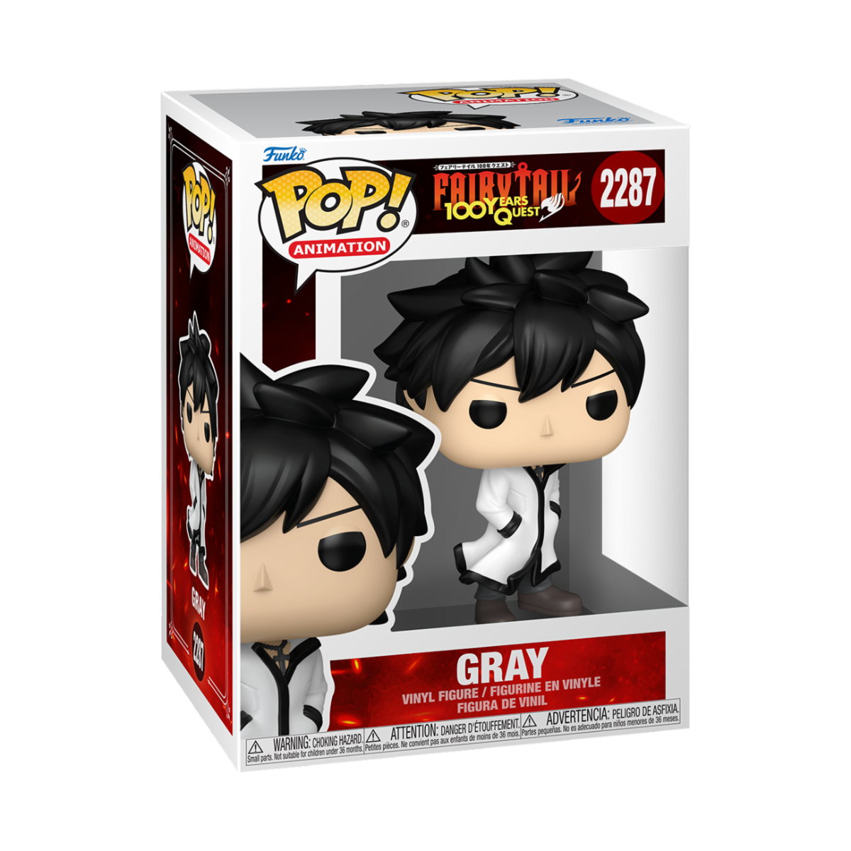 FAIRY TAIL S5 - POP FUNKO VINYL FIGURE 2287 GRAY REGULAR 9CM