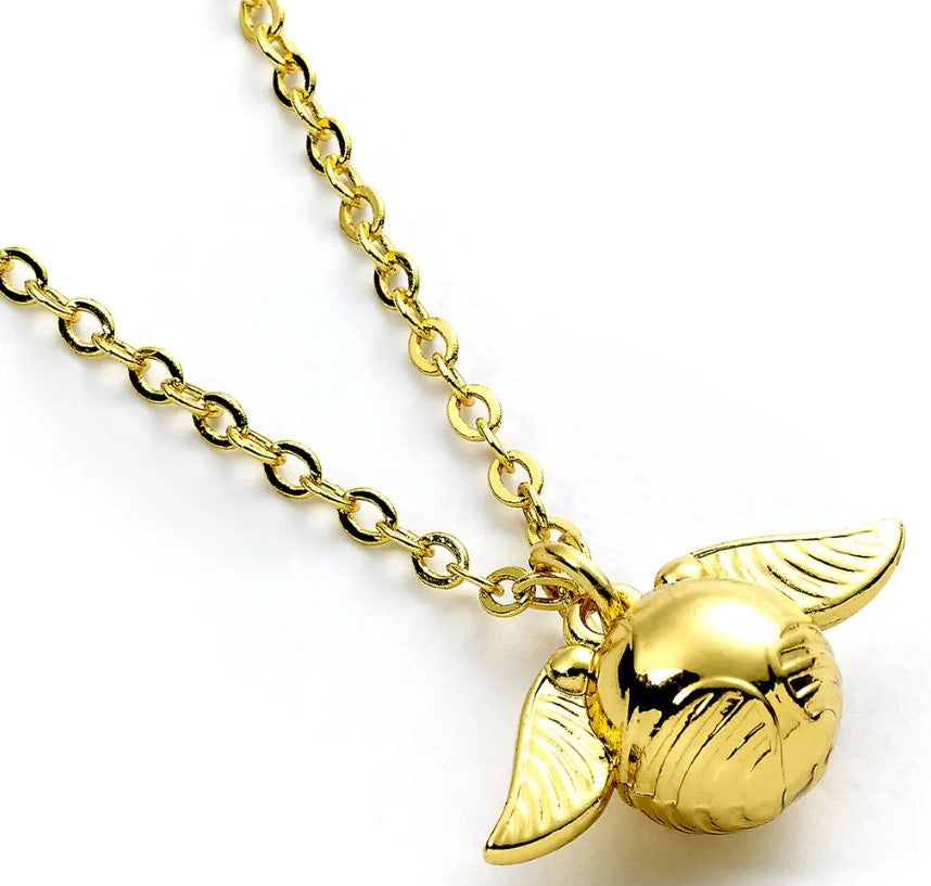 EWNX3D004 - COLLANA D’ORO BOCCINO D’ORO - HARRY POTTER