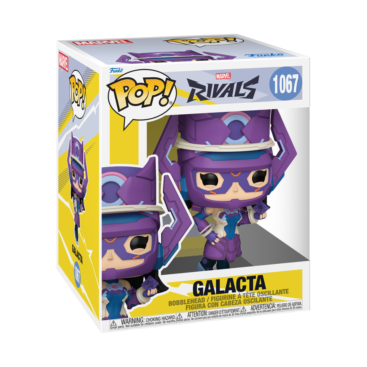 MARVEL: RIVALS - POP FUNKO SUPER VINYL FIGURE 1067 GALACTA 15CM