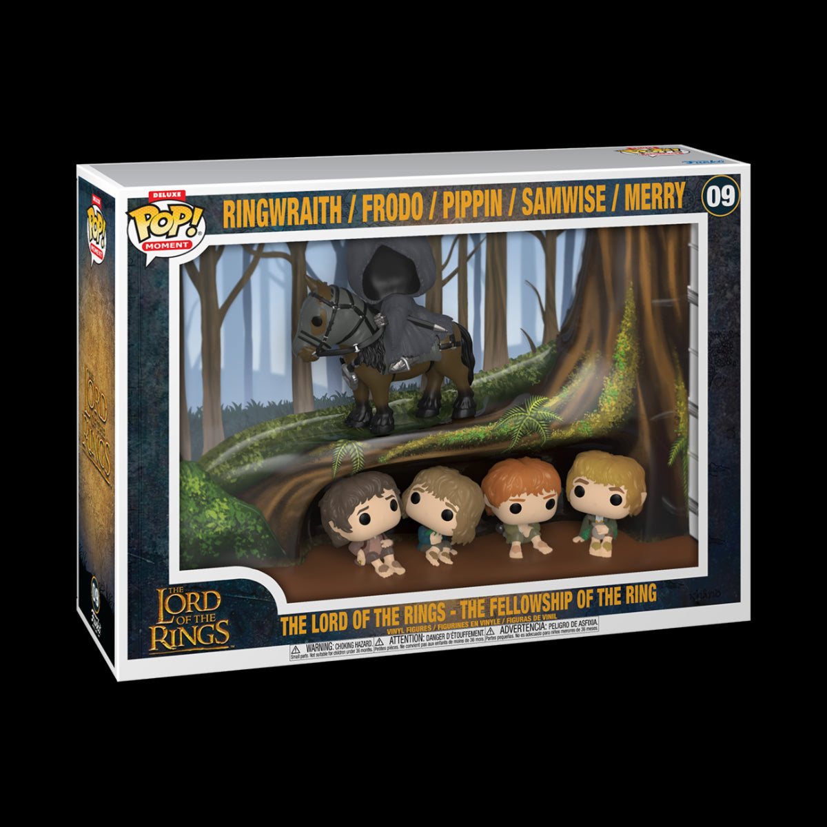 THE LORD OF THE RINGS - POP FUNKO MOVIE MOMENT DELUXE VINYL FIGURE 09 THE FELLOWSHIP OF THE RING 9CM