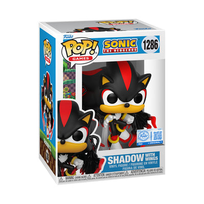 SONIC - POP FUNKO VINYL FIGURE - SHADOW W/ WINGS 9CM FUNSIDE EXCL