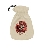 BAST205 - ANNE STOKES - BORSA PORTA DADI - SKULL EMBRACE