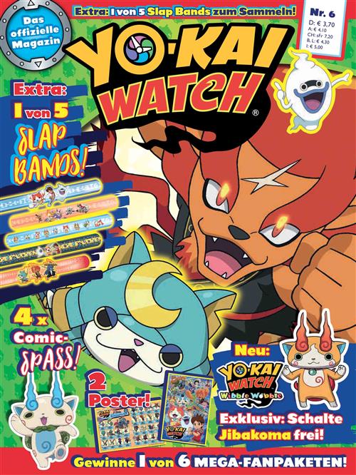 YO-KAI WATCH MAGAZINE 6