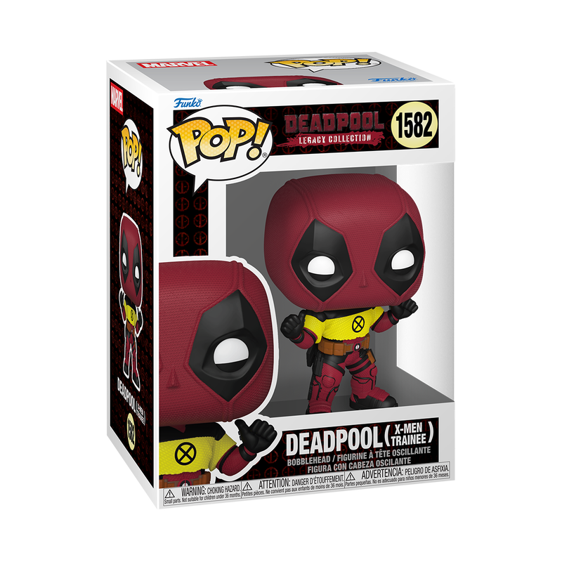 DEADPOOL 2 - POP FUNKO VINYL FIGURE 1582 DEADPOOL (X-MEN TRAINEE) 9CM