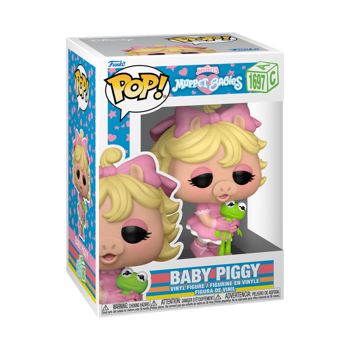 MUPPET BABIES (1984) - POP FUNKO VINYL FIGURE 1697 BABY PIGGY 9CM
