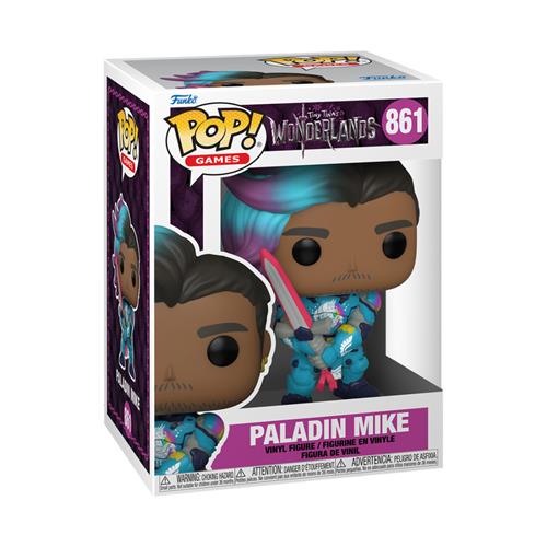 GAMES - TINY TINA'S WONDERLAND - POP FUNKO VINYL FIGURE 861 PALADIN MIKE 9CM
