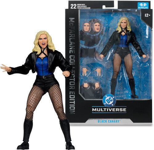 DC MCFARLANE COLLECTOR EDITION - BLACK CANARY - ACTION FIGURE 18CM