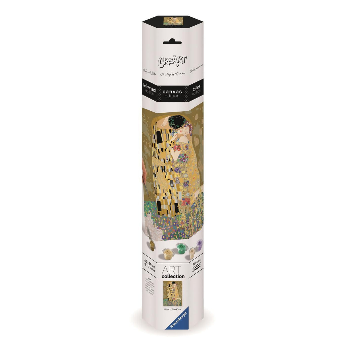 23916 - CREART SERIE B CANVAS - KLIMT: IL BACIO