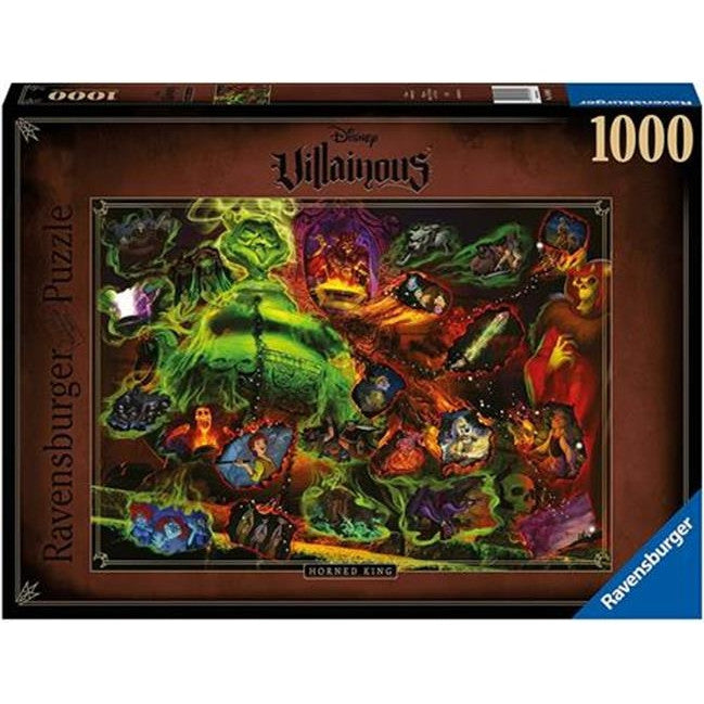 16890 3 - DISNEY - PUZZLE 1000 PEZZI - VILLAINOUS: HORNED KING