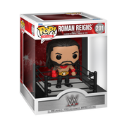 WWE S30 - WRESTLEMANIA - POP FUNKO DELUXE VINYL FIGURE 201 ROMAN REIGNS (IN RING)