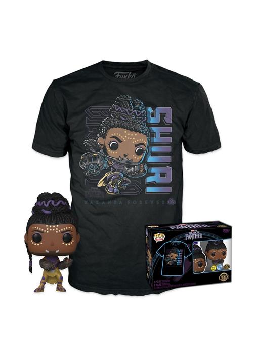 MARVEL: BLACK PANTHER - POP FUNKO & TEE BOX - SHURI (T-SHIRT M)