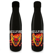 MDB27754 - STRANGER THINGS: SEASON 4 - BOTTIGLIA IN METALLO 550ML - HELLFIRE CLUB