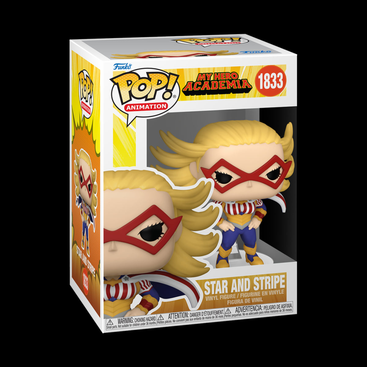 MY HERO ACADEMIA - POP FUNKO VINYL FIGURE 1833 STAR AND STRIPE 9CM