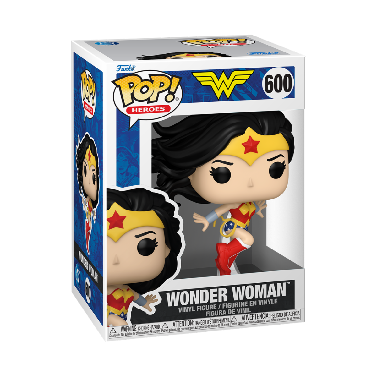 DC COMICS - POP FUNKO VINYL FIGURE 600 WONDER WOMAN 9CM