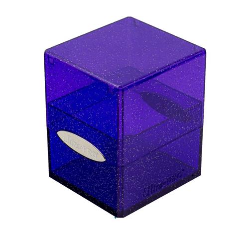 16010 - PORTA MAZZO - SATIN CUBE - GLITTER PURPLE