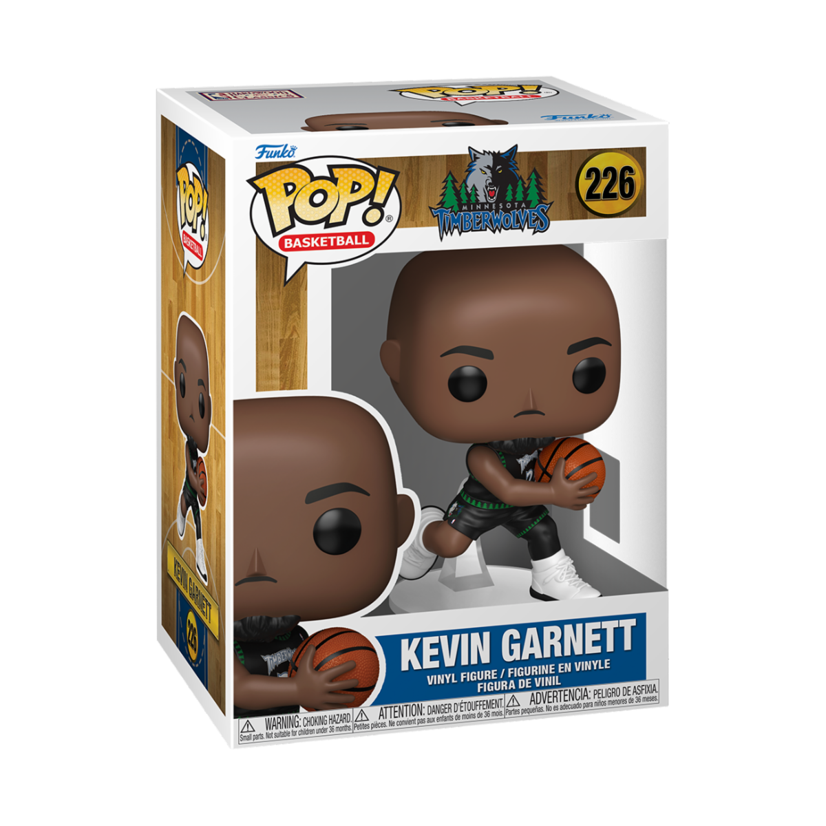 NBA - POP FUNKO VINYL FIGURE 226 KEVIN GARNETT (WOLVES) 9CM