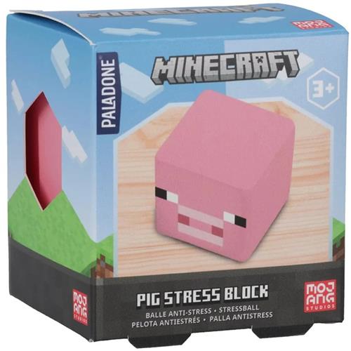 PP11442MCF - MINECRAFT - STRESS BLOCKS CDU - PIG