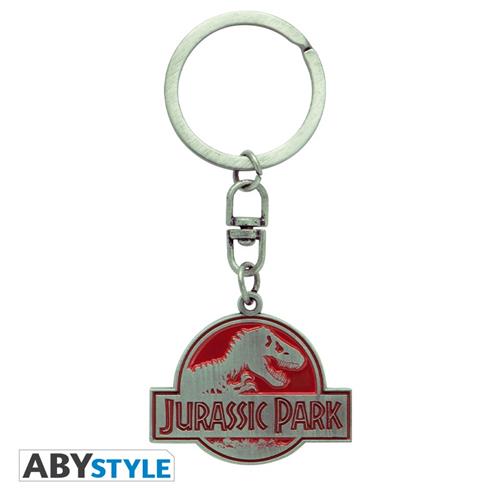 ABYKEY357 - JURASSIC PARK - PORTACHIAVI IN METALLO - LOGO