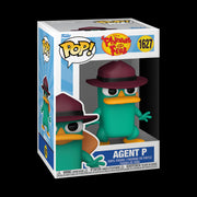PHINEAS & FERB - POP FUNKO VINYL FIGURE 1627 AGENT P 9CM