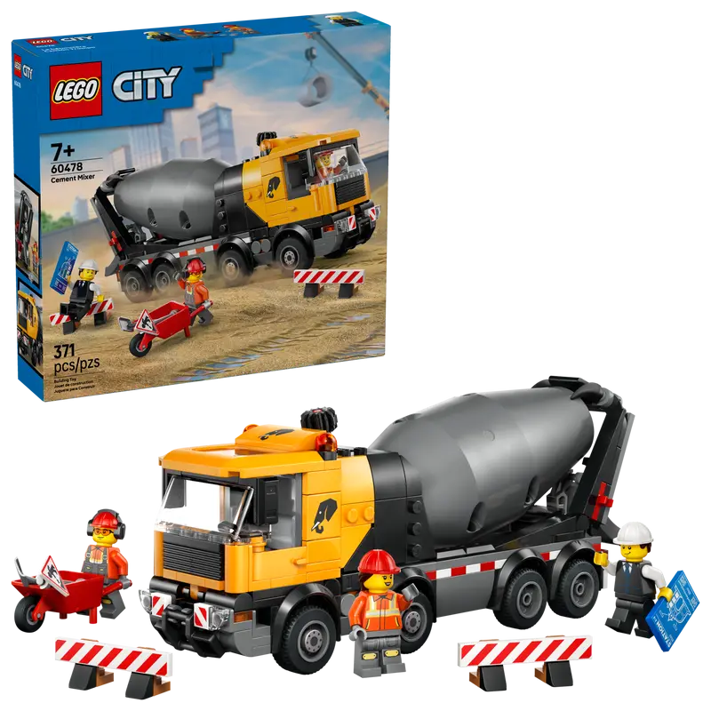 60478 - CITY GREAT VEHICLES - BETONIERA