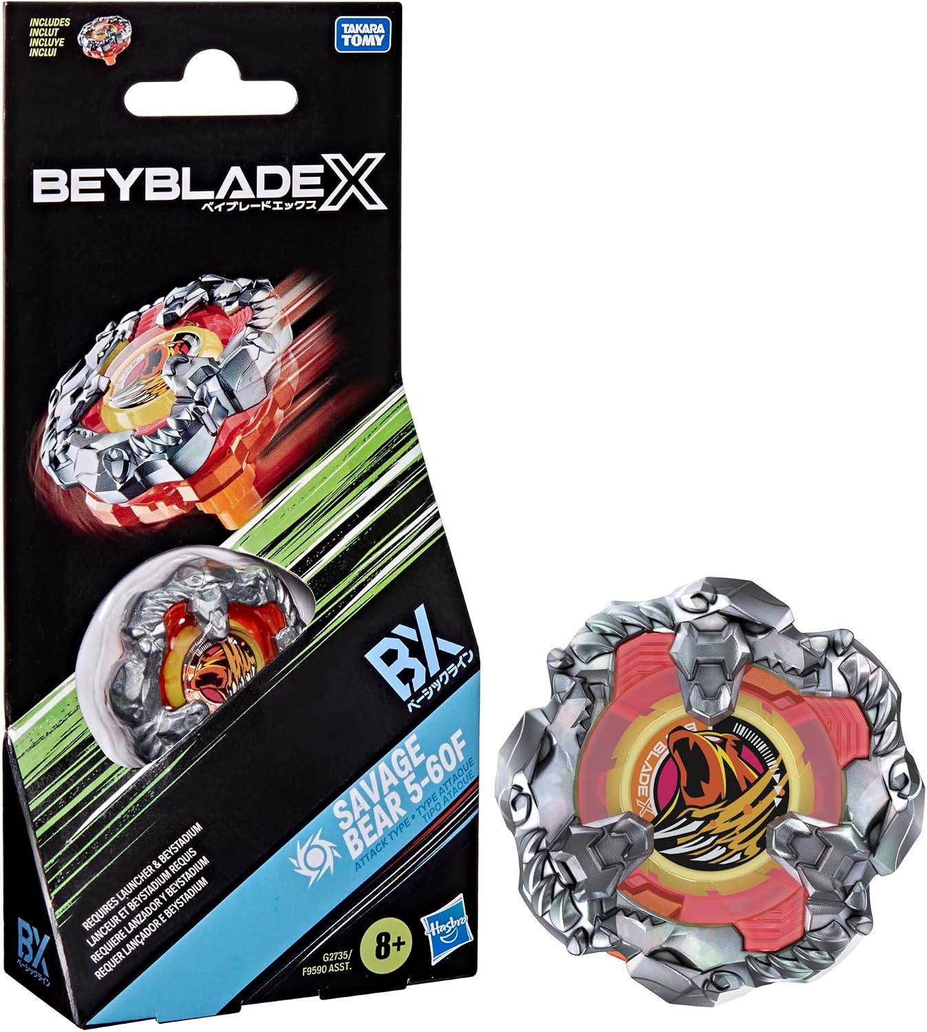 BEYBLADE-X - SAVAGE BEAR 5 60F