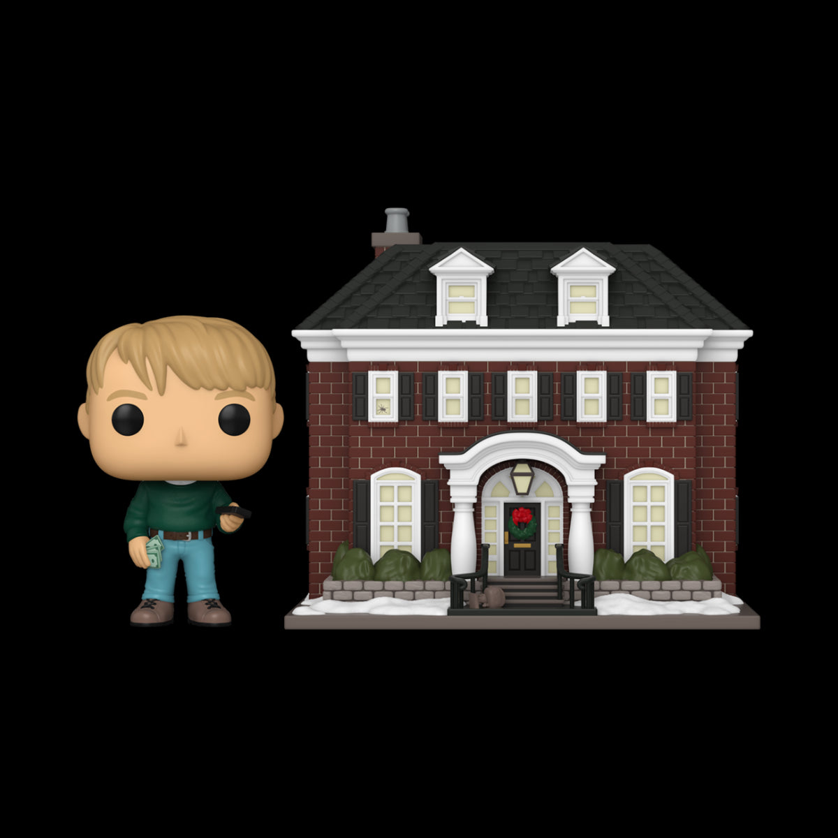 HOME ALONE - POP FUNKO TOWN VINYL FIGURE 41 KEVIN W/MC CALLISTER HOME