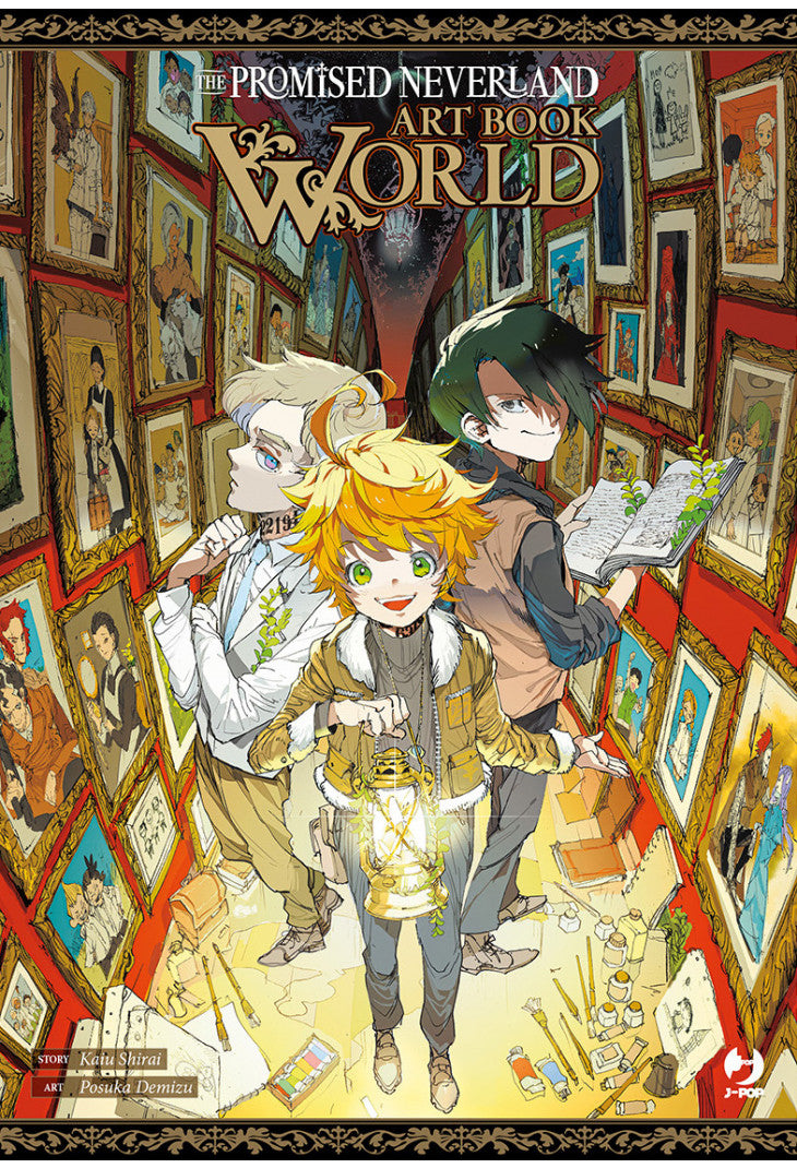 THE PROMISED NEVERLAND ARTBOOK WORLD