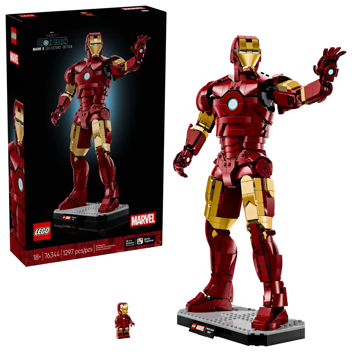 76344 - SUPER HEROES MARVEL - IRON MAN MARK 3 - EDIZIONE DEL COLLEZIONISTA