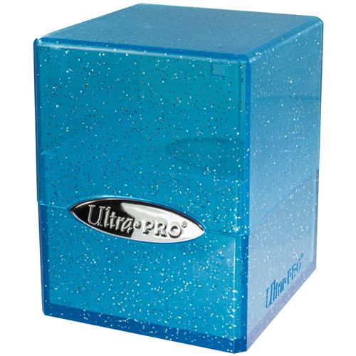 15908 - PORTA MAZZO - SATIN CUBE - GLITTER BLUE
