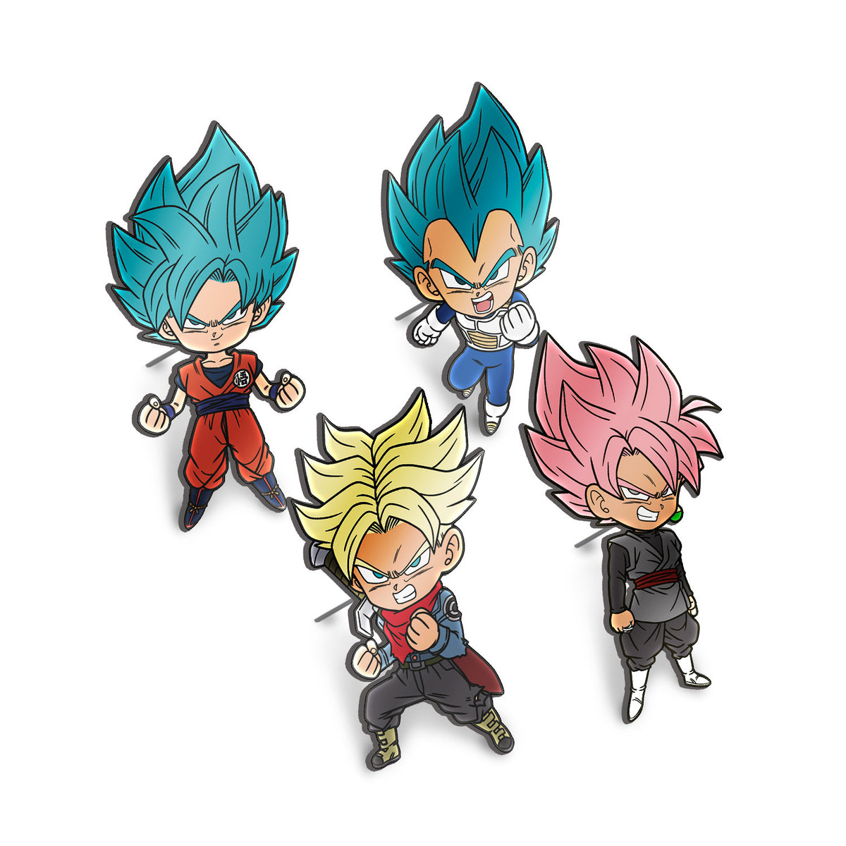 SET4P021 - DRAGON BALL - SET 4 SPILLE - FUTURE TRUNKS