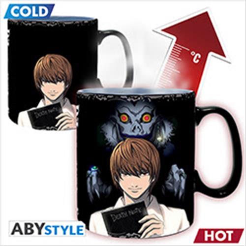 ABYMUGA477 - DEATH NOTE - HEAT CHANGE MUG 460ML - KIRA & L L
