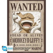 GBYDCO622 - ONE PIECE - POSTER (52X38) - WANTED LUFFY WANO