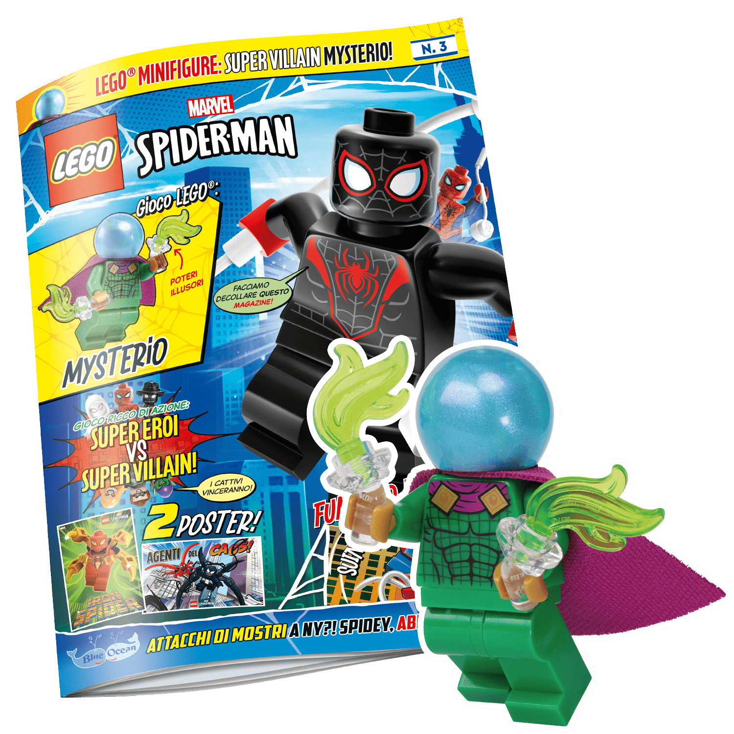 LEGO SPIDER-MAN N.3 - MYSTERIO