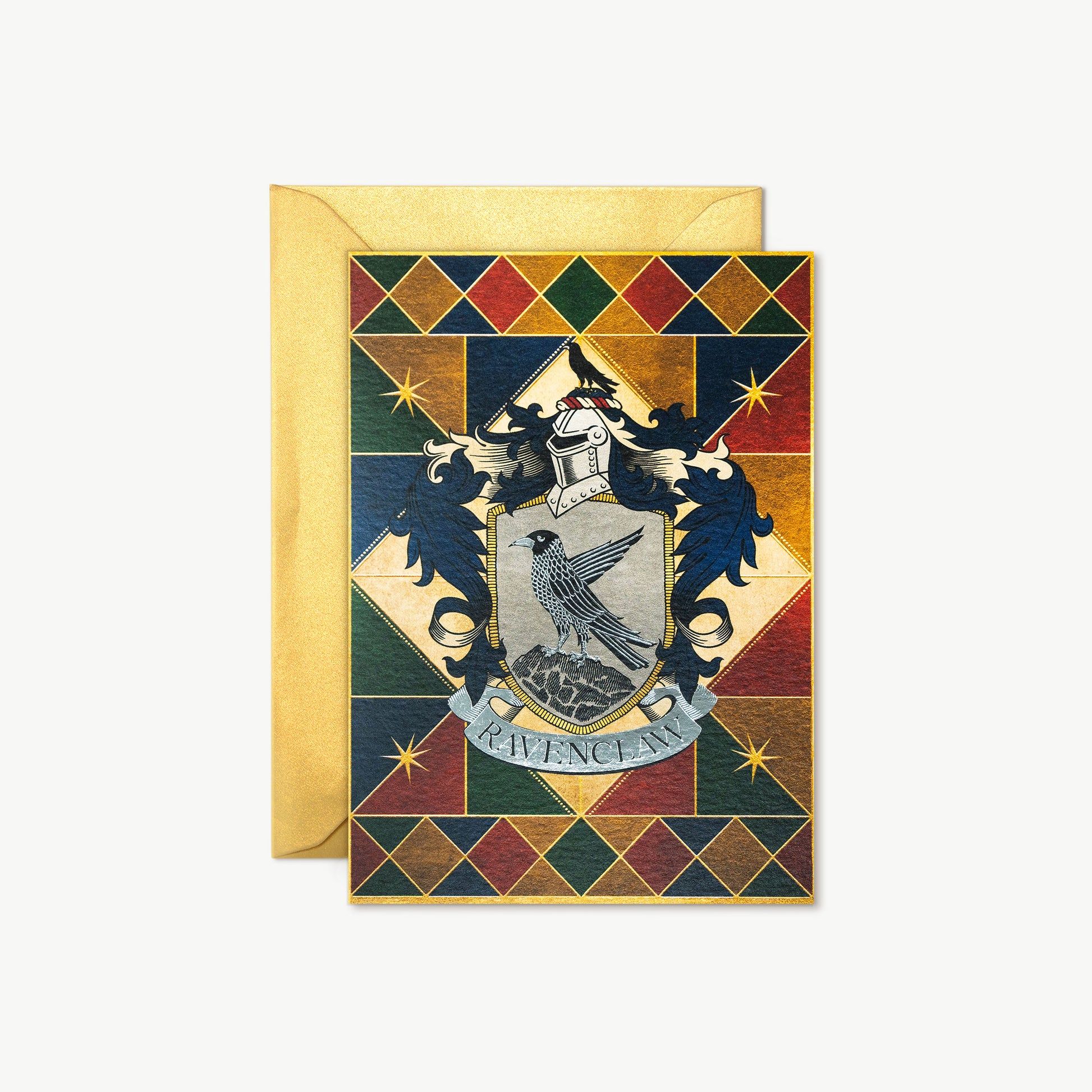 HPCARD36 - HOGWARTS: RAVENCLAW HOUSE CREST - NOTECARD