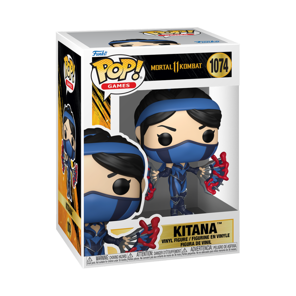MORTAL KOMBAT - POP FUNKO VINYL FIGURE 1074 KITANA 9CM