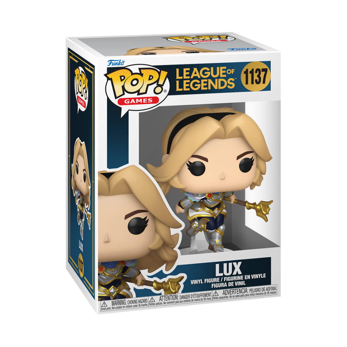 LEAGUE OF LEGENDS - POP FUNKO VINYL FIGURE 1137 LUX 9CM