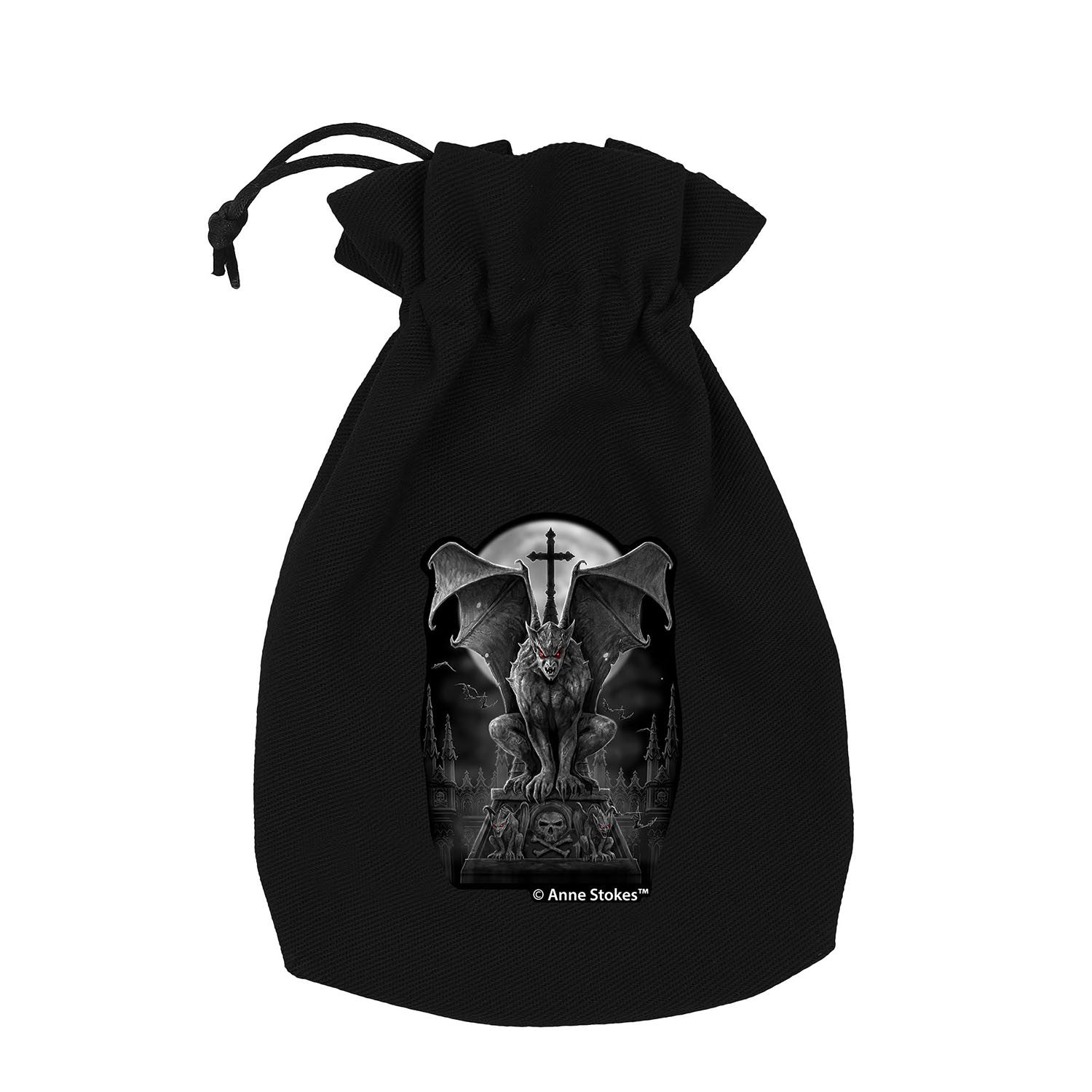 BAST204 - ANNE STOKES - BORSA PORTA DADI - GARGOYLE
