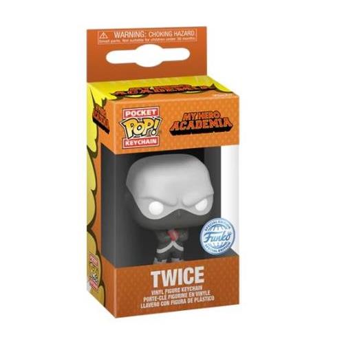 MY HERO ACADEMIA - KEYCHAIN - TWICE (HIDEOUT) 4CM