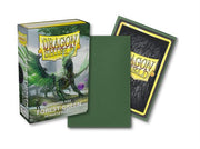 AT-11156 - 60 JAPANESE SIZE MATTE DUAL SLEEVES - FOREST GREEN