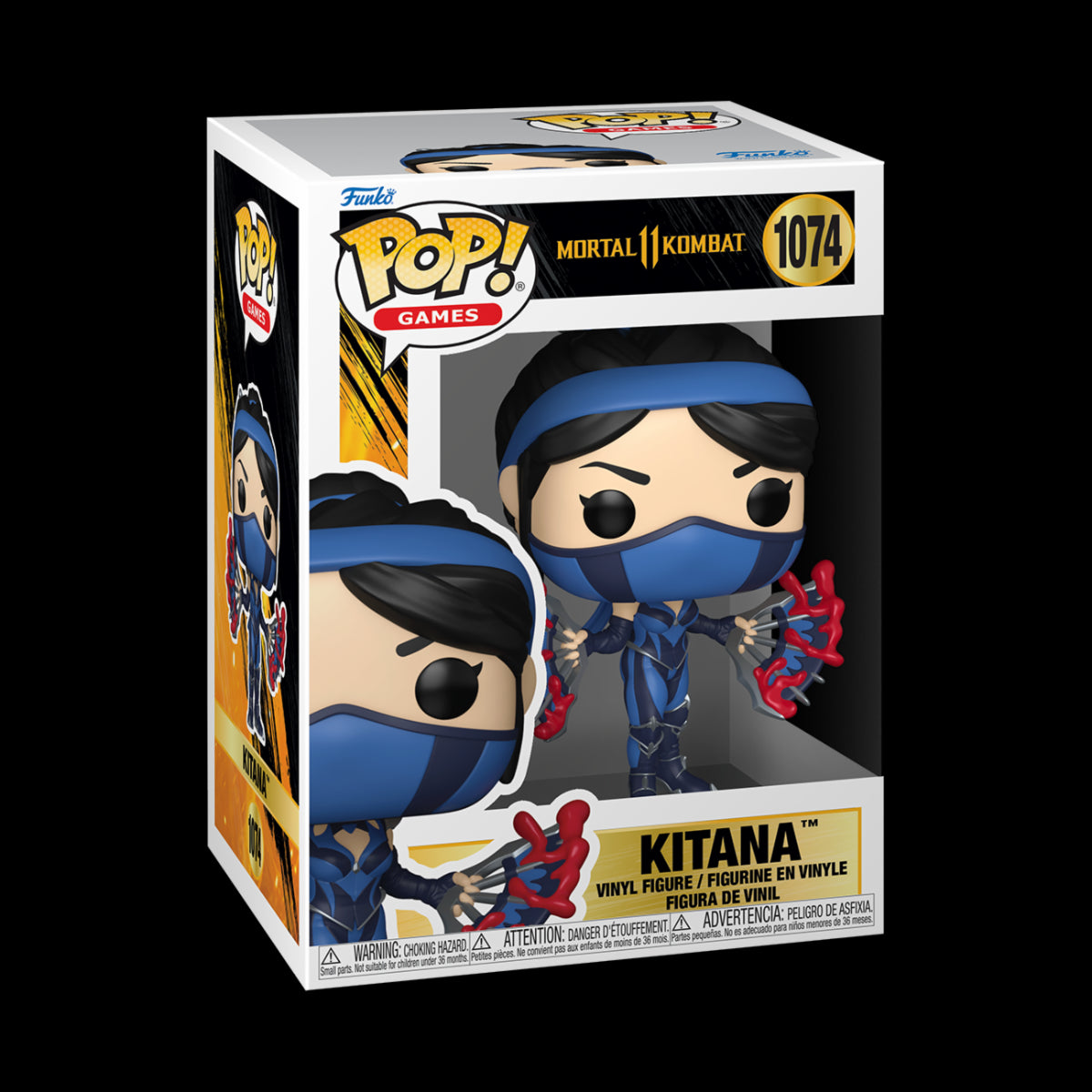 MORTAL KOMBAT - POP FUNKO VINYL FIGURE 1074 KITANA 9CM