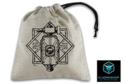 BDWA102 - BORSA PORTA DADI - NANI (BEIGE/NERO) - 56774