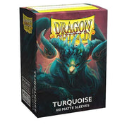 AT-11055 - 100 STANDARD SIZE MATTE SLEEVES - TURQUOISE