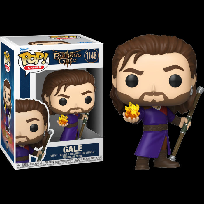 BALDUR'S GATE - POP FUNKO VINYL FIGURE 1146 GALE W/CHASE (ASSORTMENT 6PZ) 9CM