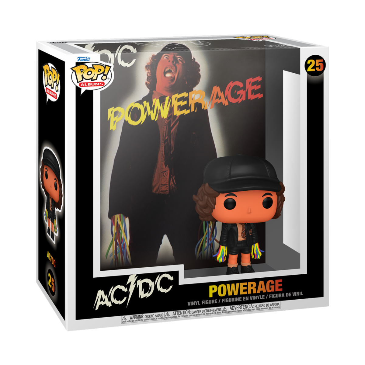 MUSIC: AC/DC - POP FUNKO ALBUM COVER VINYL FIGURE 25 POWERAGE 9CM