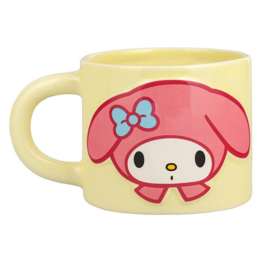 PP14834HKF - HELLO KITTY - MY MELODY EMBOSSED MUG